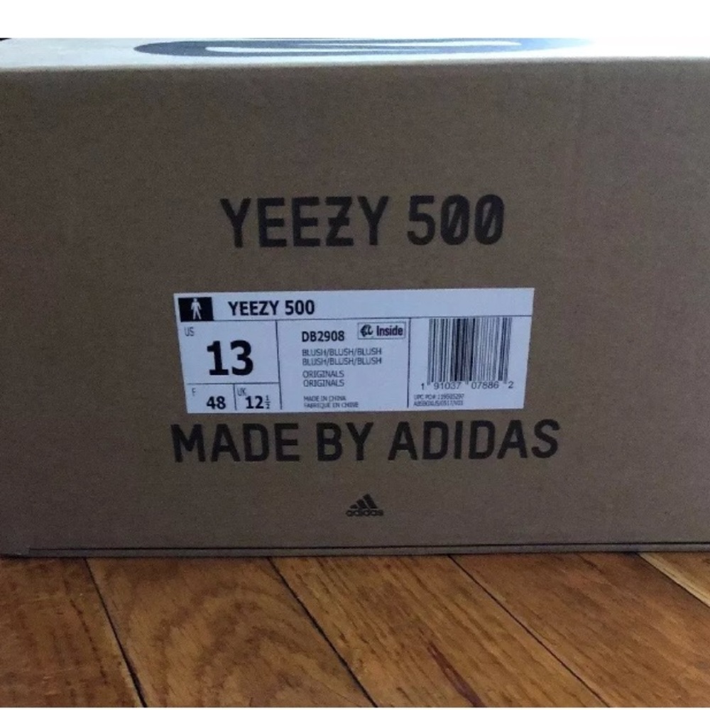 *sold* Adidas Yeezy 500 Blush Mens Size 13 - Picture 8 of 8